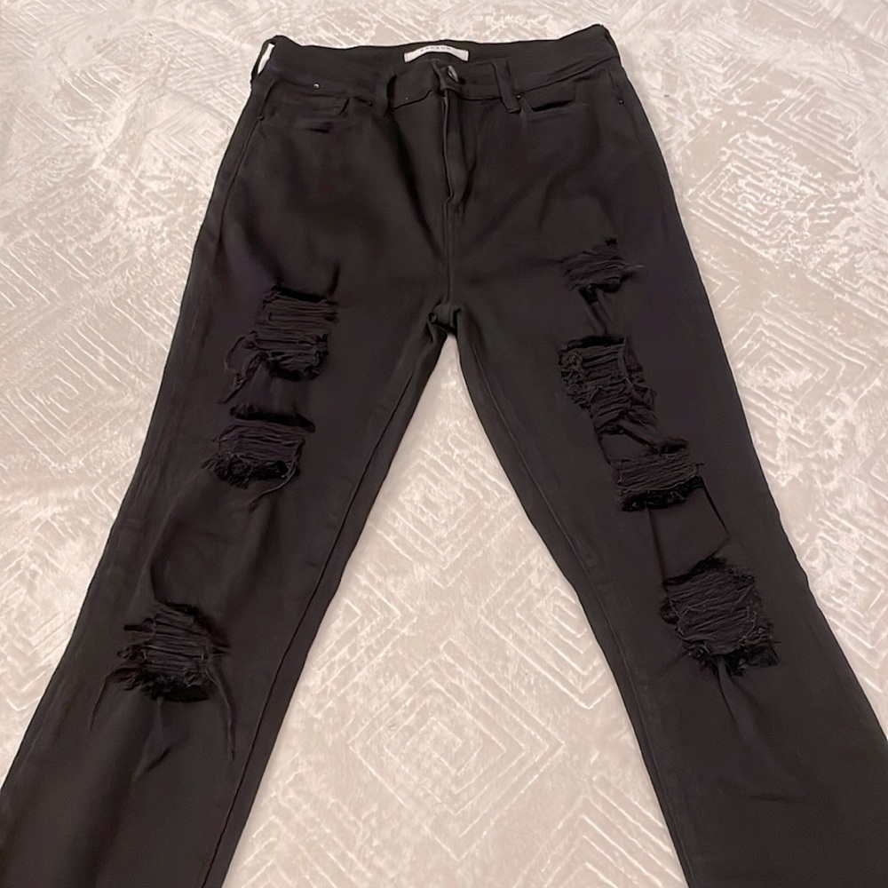 PacSun High Rise Ripped Jeggings - Picture 2 of 3
